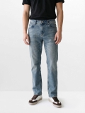 THE BEAR HOUSE Boot-Leg Men Light Blue Jeans