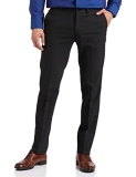 Amazon Brand – Symbol Men’s Stretchable Formal Pants | Trousers (Slim Fit) (Dark Grey 2_28) | Rise Style: Low Rise