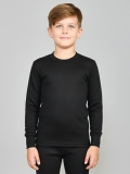 LUX COTT’S WOOL Top For Boys(Black, Pack of 1)