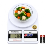 Ant Esports AEKS100 Kitchen Weighing Machine/Food Scale for Health, Fitness, Shop,Home Baking & Cooking with Large LCD Display,Tare Function, OverLoad Indicator, Weigh Up to 10Kgs, 30 Months Warranty