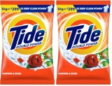 Tide Deep Clean Detergent Washing Powder – 3kg Pack | Jasmine & Rose Fragrance | 2X Deep Clean Power | World’s No. 1 Detergent Brand (Pack of 2)