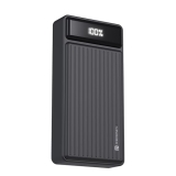 Portronics Luxcell B 20K Advanced 20000 mAh Power Bank with 22.5W Max Output, LED Battery Display, 22.5w Mach USB-A, 20w Type C PD Output, Type C Input, Wake Up Button, Black