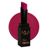 Mila Beauté Pro Matte Lipstick | Highly Pigmented & Long lasting | Semi Matte Finish | Light Weight Lipstick | Single Swipe Application | Luxurious Lip Color | Shade -(Anarkali, 4.2g)