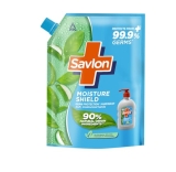 ITC Savlon Moisture Shield Germ Protection Liquid Handwash Refill Pack 1.3L | 99.9% Germ Protection | 90% Natural Origin Ingredients | Family Size Refill Hand wash | Value Pack