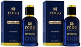 Fogg Scent Impressio Perfume for Men, Long-Lasting, Fresh & Powerful Liquid Fragrance, Eau De Parfum, 100ml (Pack of 2)