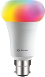 Bajaj 9W Wifi Smart LED Bulb (16 Million Colors) (Compatible With Google And Amazon Alexa, B22D) | Energy Efficient | Long Life & 240 Volts | 1 Year – Warranty (Pack Of 1 & Multicolour)